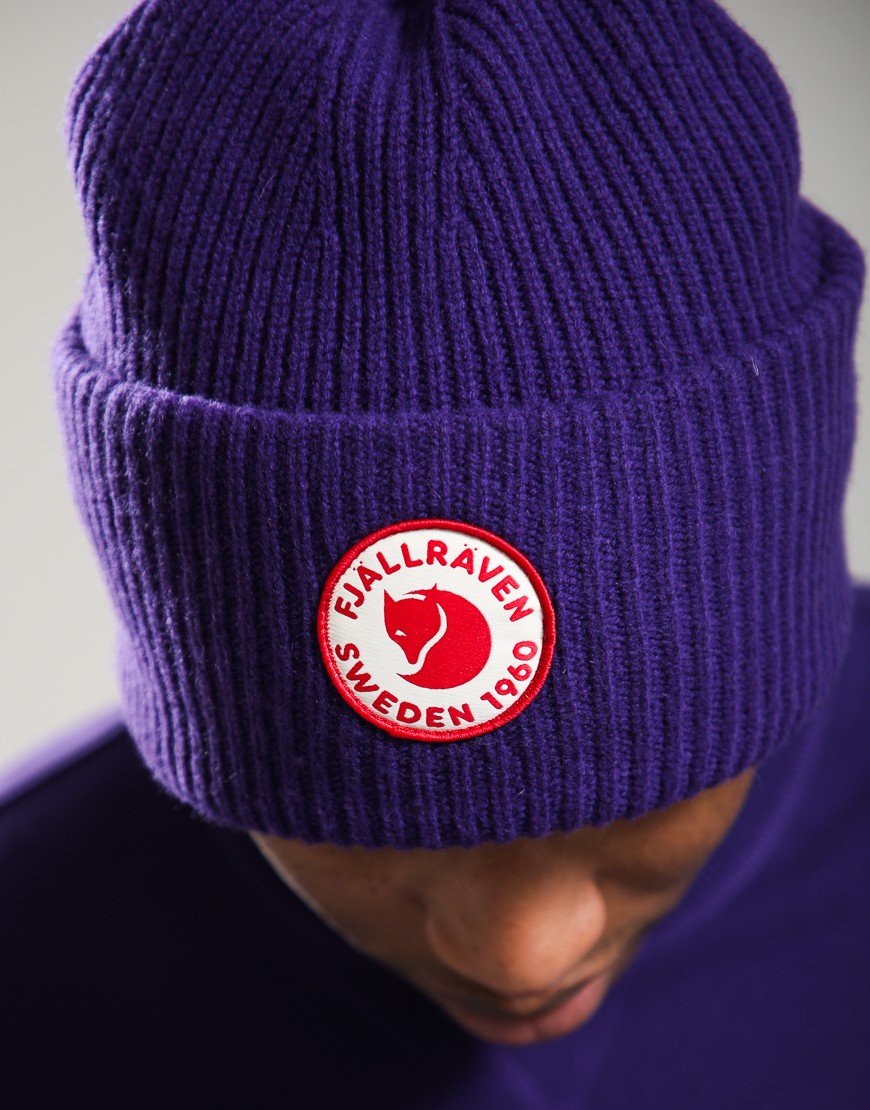 Fjällräven 1960 Logo Hat Dark Violet