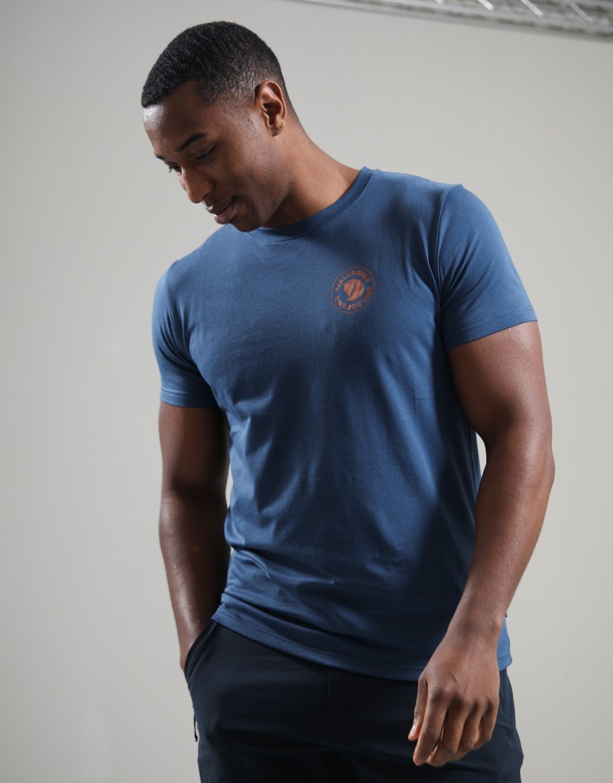 Fjällräven 1960 Logo T-Shirt Indigo Blue