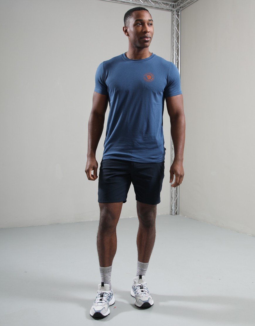 Fjällräven 1960 Logo T-Shirt Indigo Blue