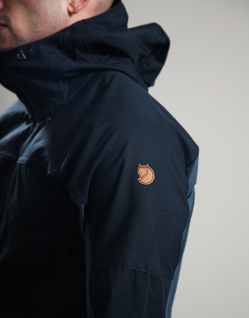 Fjällräven Abisko Lite Trekking Jacket Dark Navy/Mountain Blue