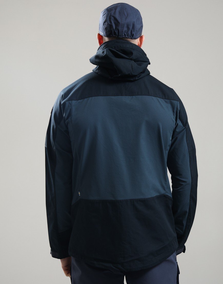 Fjällräven Abisko Lite Trekking Jacket Dark Navy/Mountain Blue