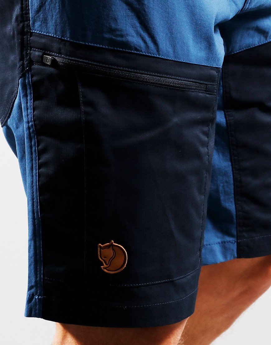 FJÄLLRÄVEN Abisko Mid Shorts Indigo Blue/Navy