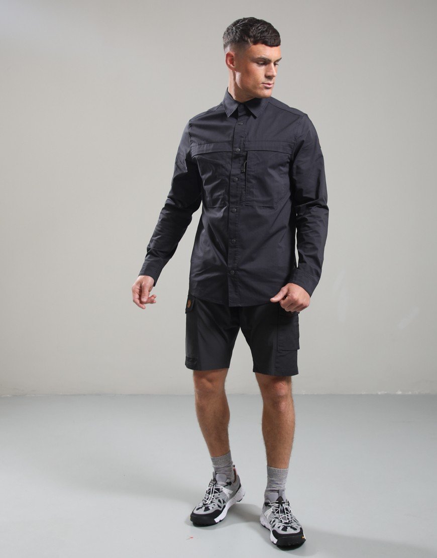Fjällräven Abisko Trail Shirt Dark Grey