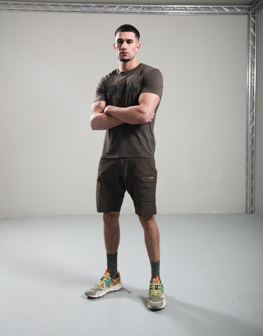 Fjällräven Abisko Shorts Dark Olive