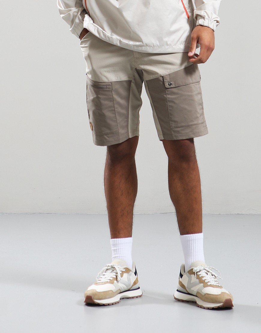 Fjällräven Abisko Shorts Mid Fossil/Suede Brown