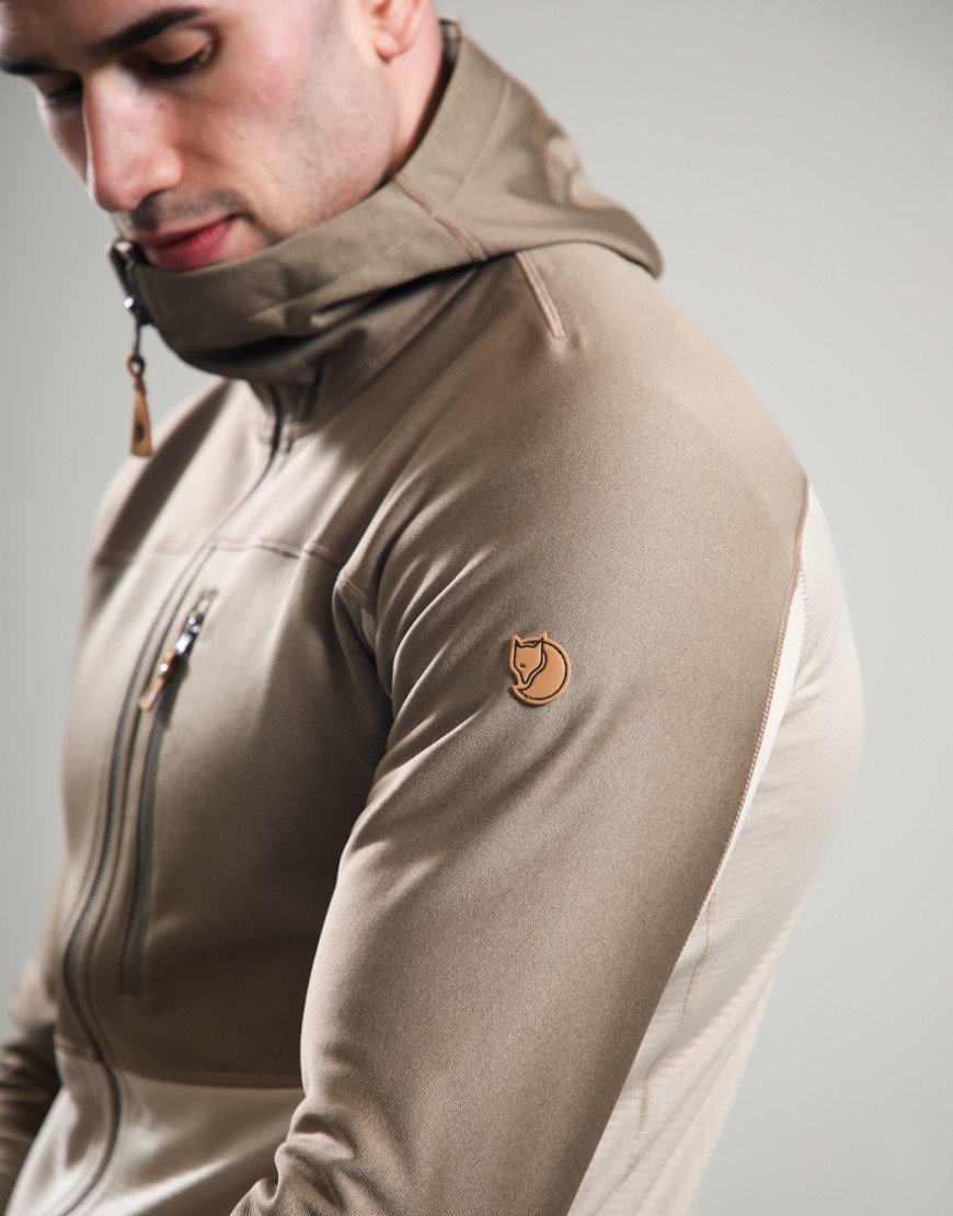 Fjällräven Abisko Trail Fleece Fossil-Suede Brown