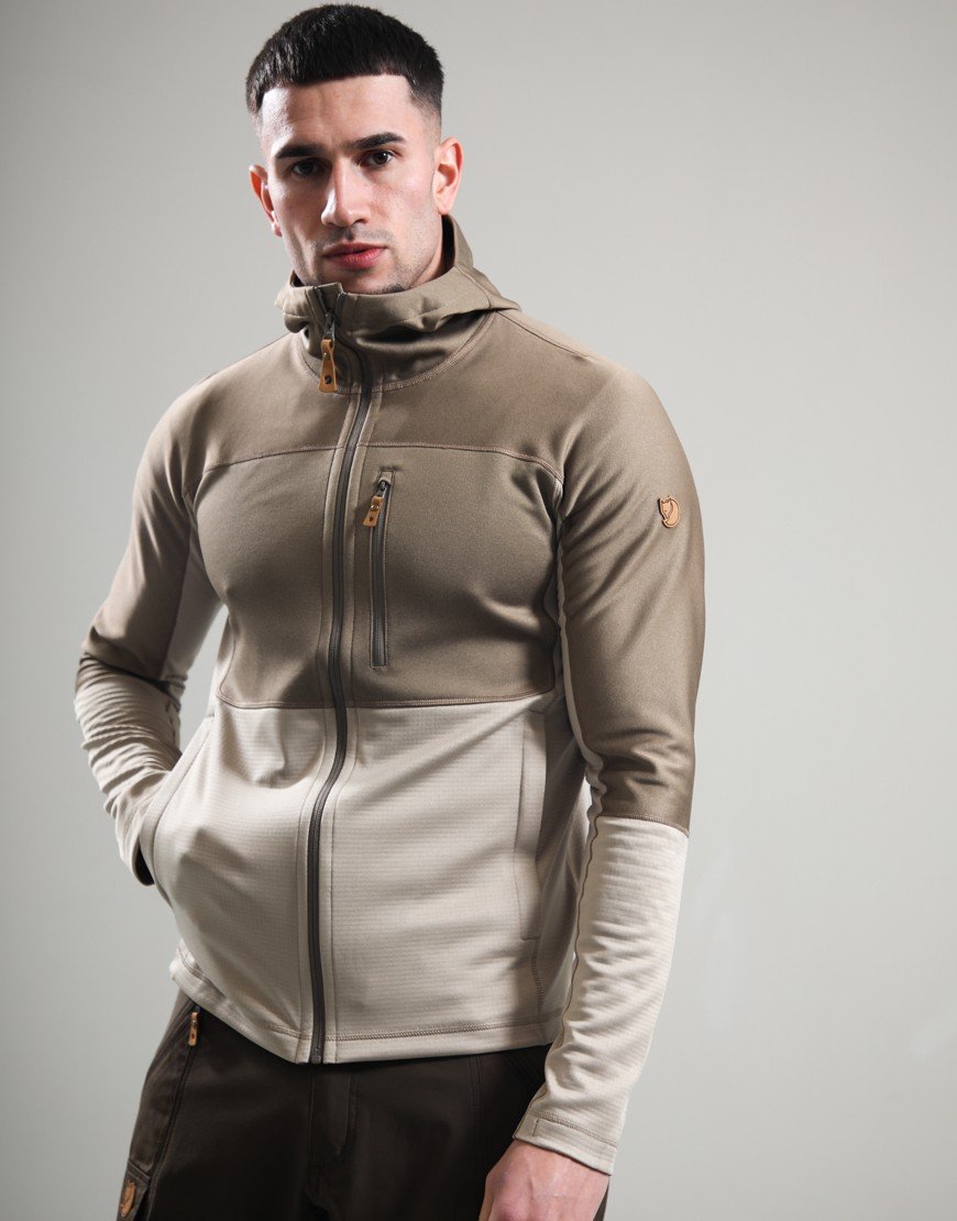 Fjällräven Abisko Trail Fleece Fossil-Suede Brown