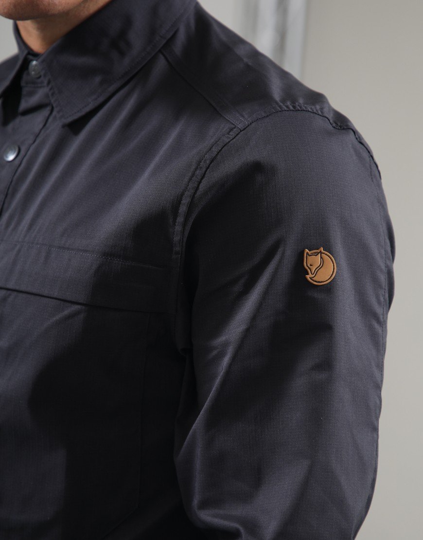 Fjällräven Abisko Trail Shirt Dark Grey