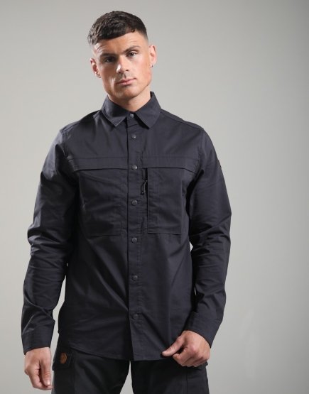 Fjällräven Abisko Trail Shirt Dark Grey