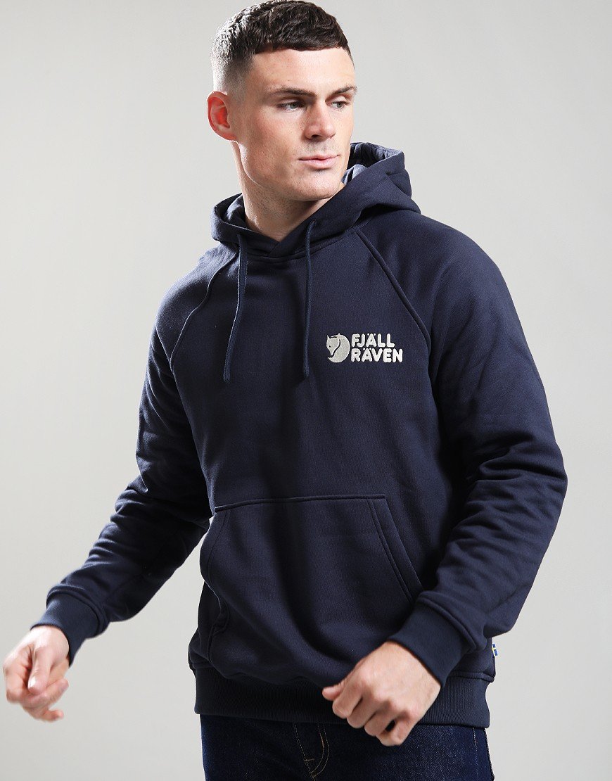Fjällräven Classic Hoodie Dark Navy Fjällräven Classic Hoodie Dark Navy