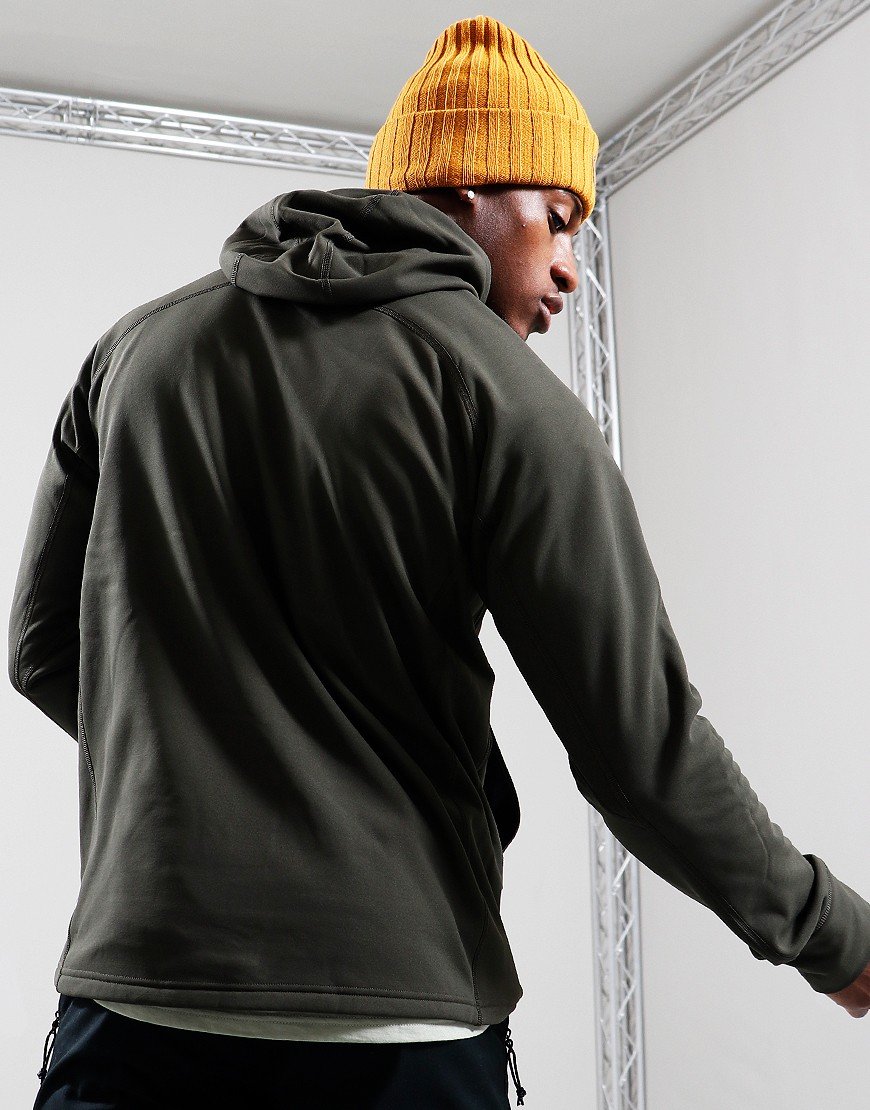 FJÄLLRÄVEN Expedition Fleece Hoodie Deep Forest