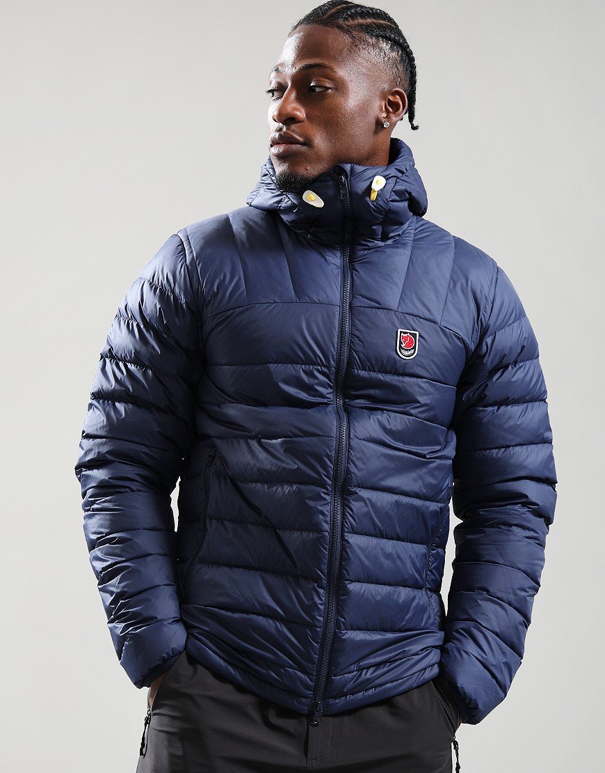 Fjällräven Expedition Pack Down Hooded Jacket Navy