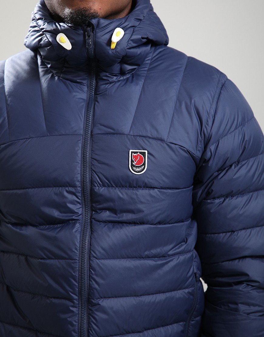 Fjällräven Expedition Pack Down Hooded Jacket Navy