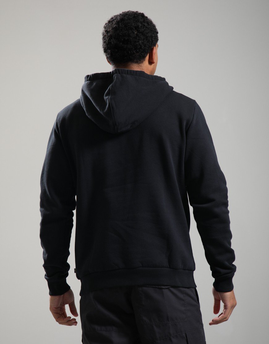 Fjällräven Logo Hoodie Black