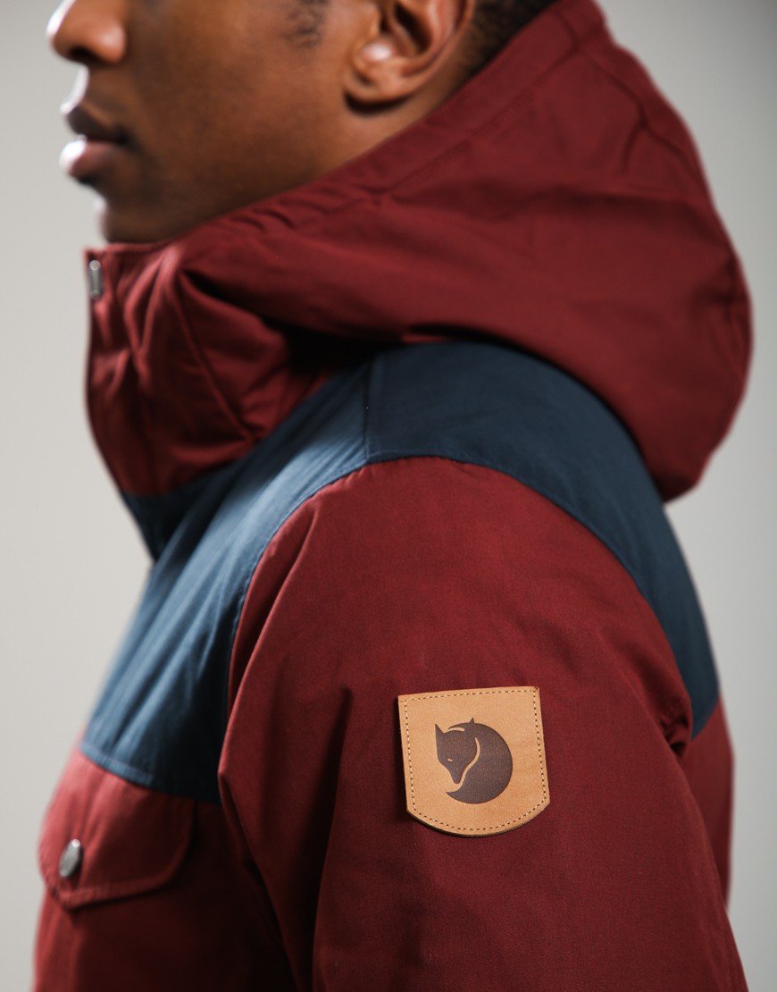 Fjällräven Greenland Winter Jacket Maroon/Dark Navy