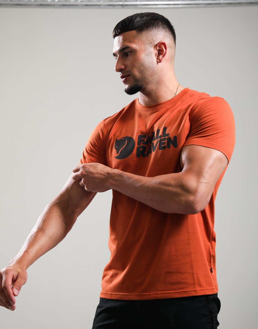 Fjällräven Logo T-Shirt Terracotta