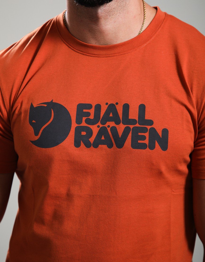 Fjällräven Logo T-Shirt Terracotta