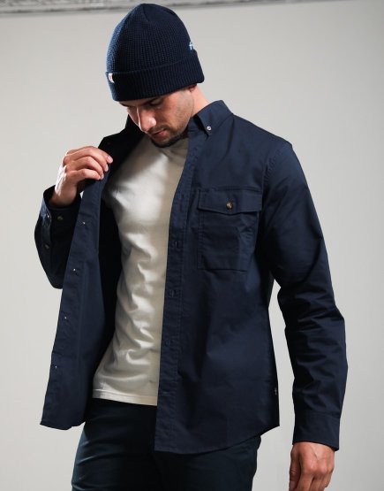 Fjällräven Övik G-1000 Long Sleeve Shirt Dark Navy