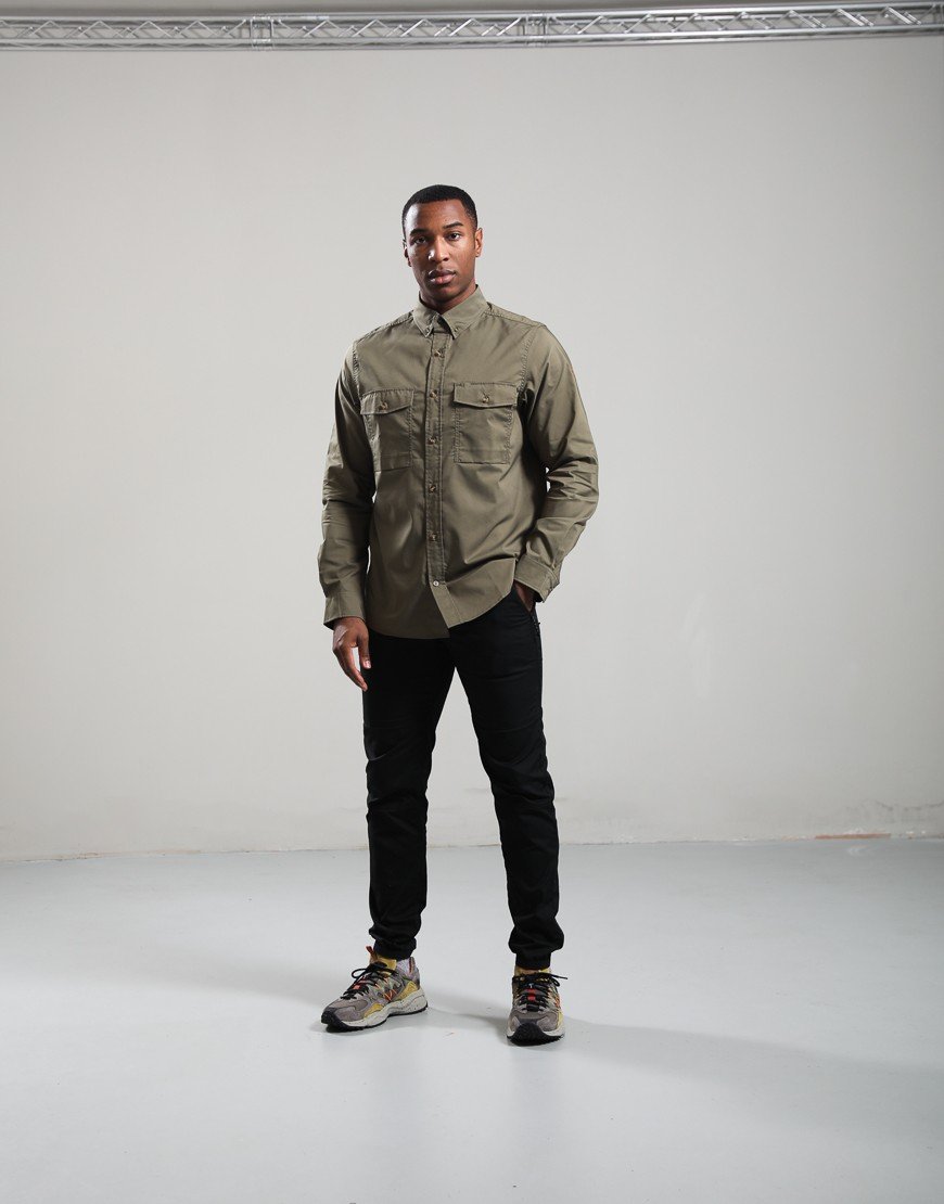 Fjällräven Övik G-1000 Long Sleeve Shirt Laurel Green