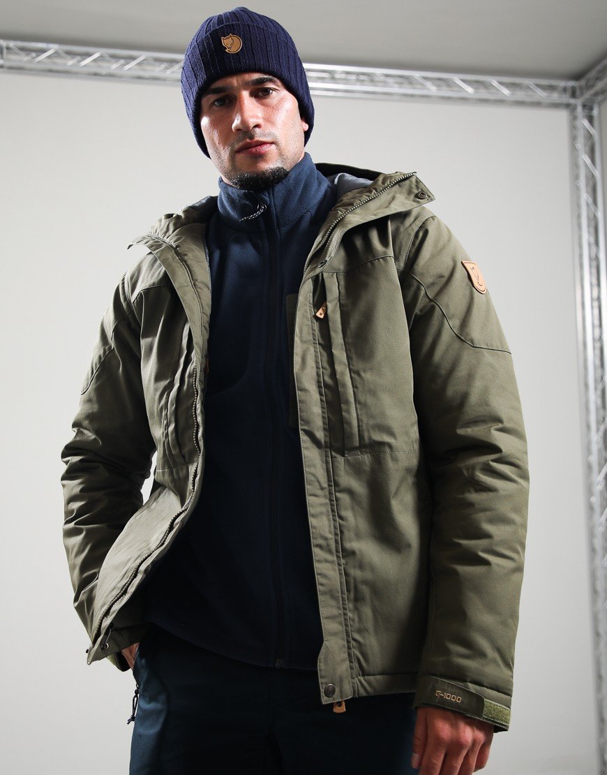 Fjällräven Skogsö Padded Jacket Laurel Green