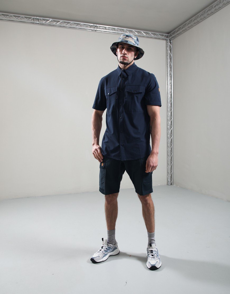 Fjällräven Vardag Bucket Hat Nimbus Blue-Fossil