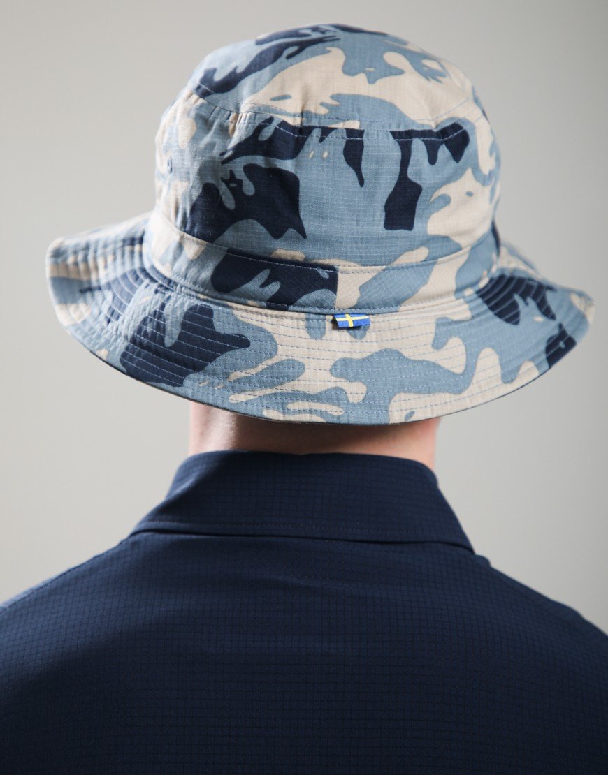 Fjällräven Vardag Bucket Hat Nimbus Blue-Fossil