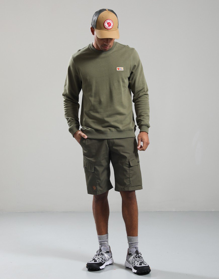 Fjällräven Vardag Crew Sweat Green
