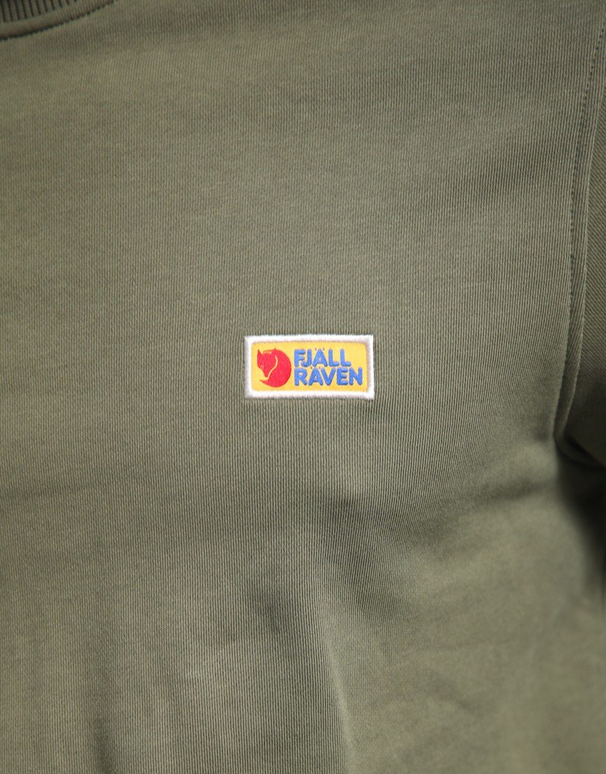 Fjällräven Vardag Crew Sweat Green