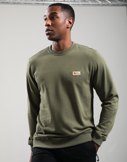 Fjällräven Vardag Crew Sweat Green