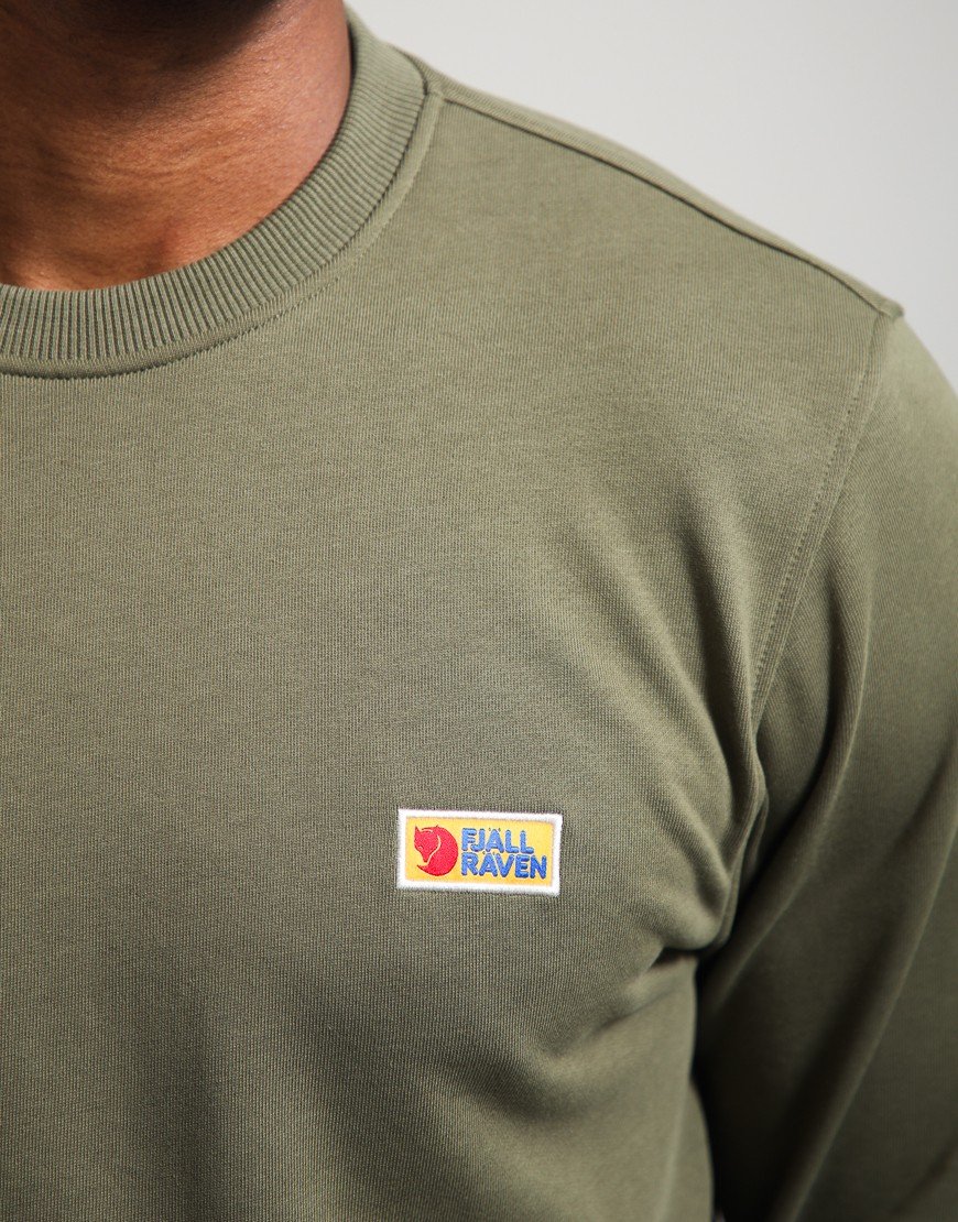 Fjällräven Vardag Crew Sweat Green