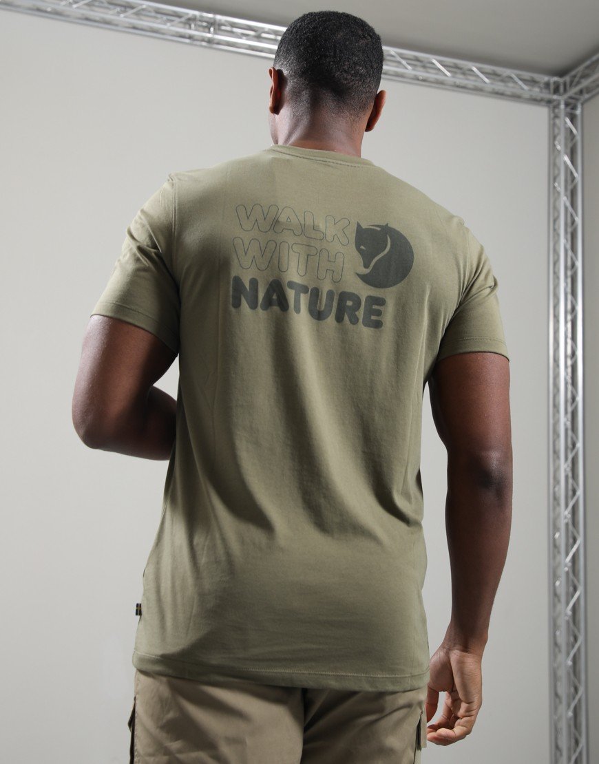Fjällräven Walk With Nature T-Shirt Green