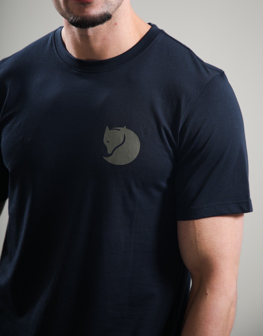 Fjällräven Walk With Nature T-shirt Dark Navy
