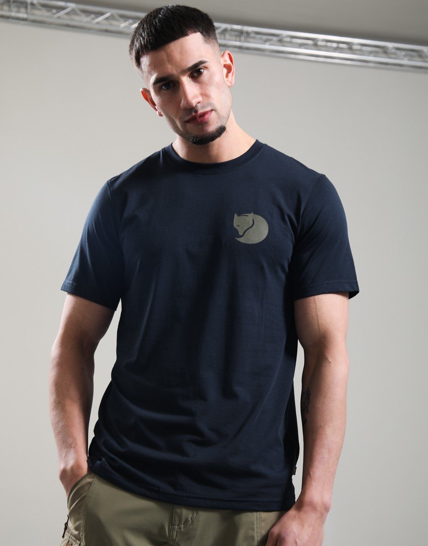 Fjällräven Walk With Nature T-shirt Dark Navy