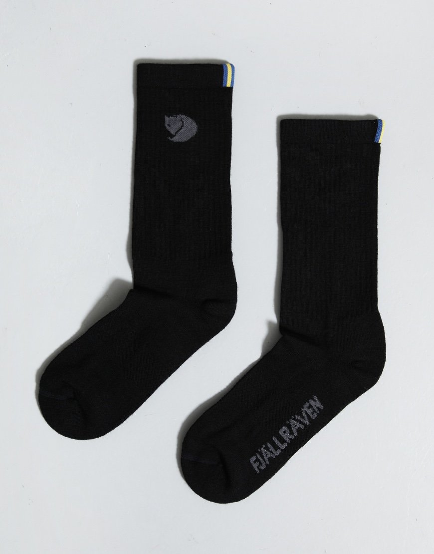 Fjällräven Wool Sock  Black