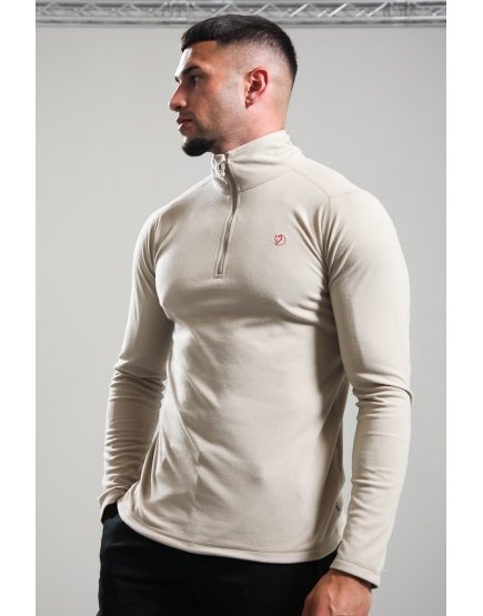 Fjällräven Pine Half Zip Fleece Fossil