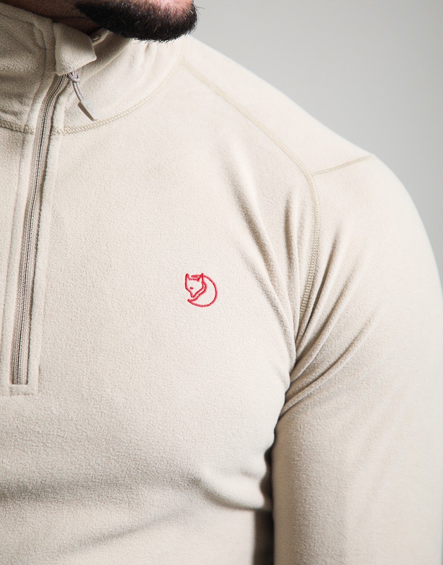 Fjällräven Pine Half Zip Fleece Fossil