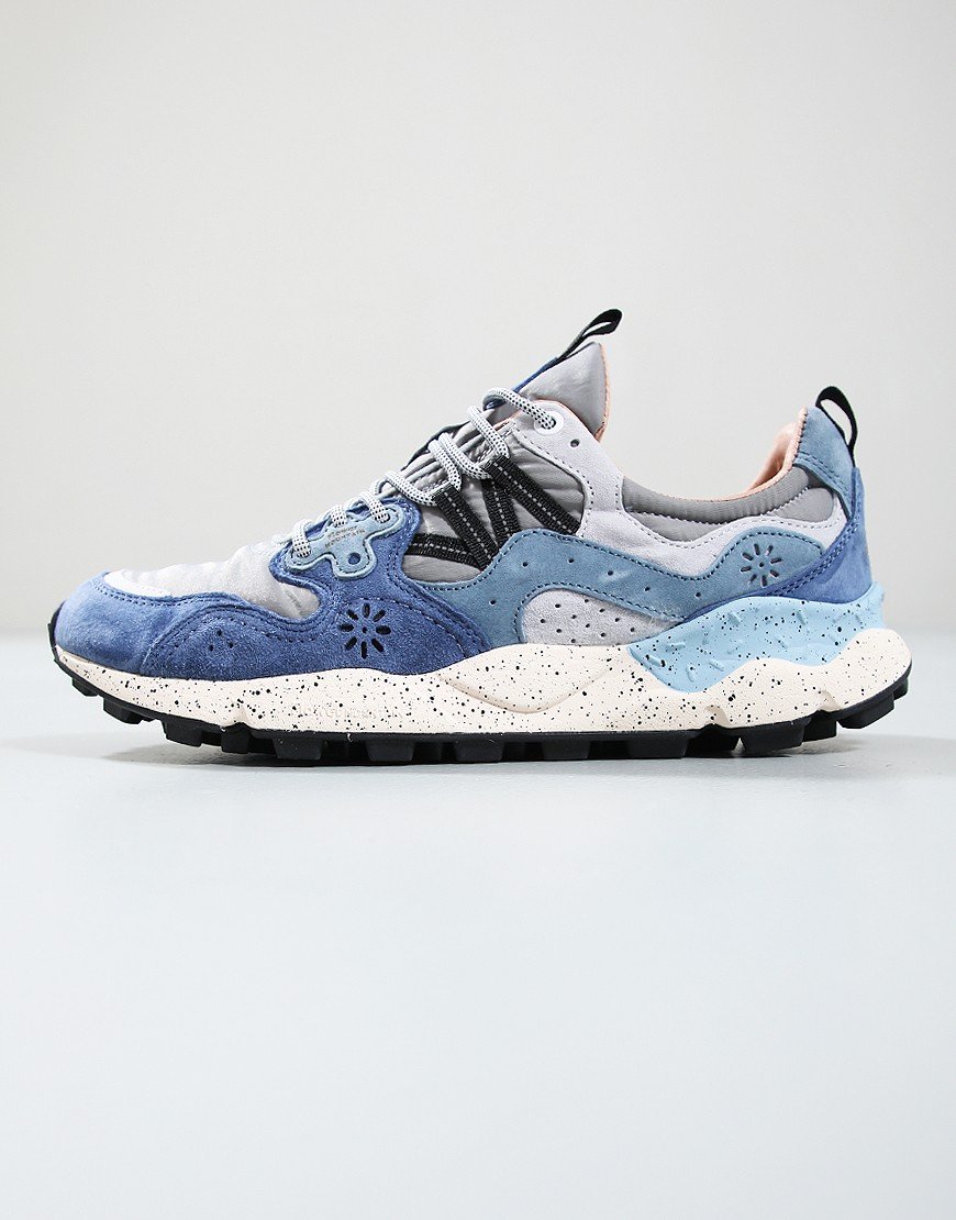 Flower Mountain Yamano 3 Trainers Light Blue/Deep Petrol