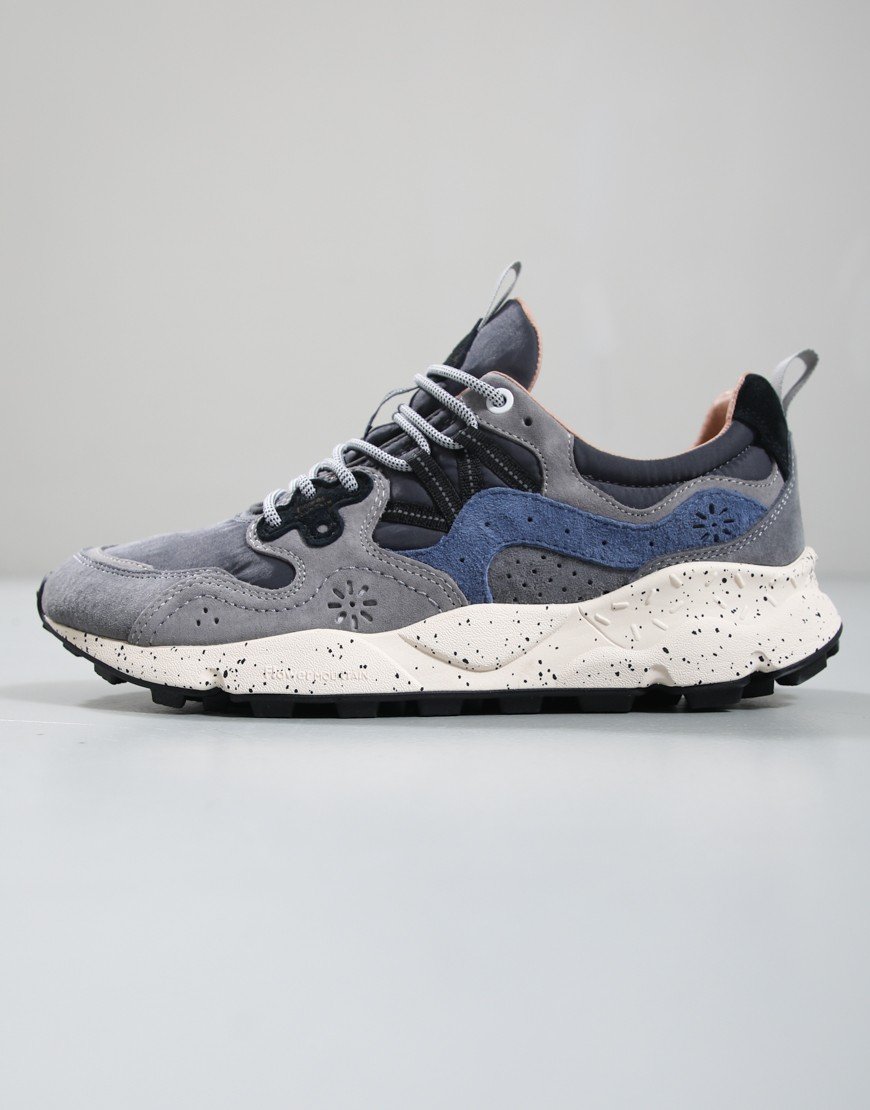 Flower Mountain Yamano 3 Trainers Dark Grey/Grey/Navy