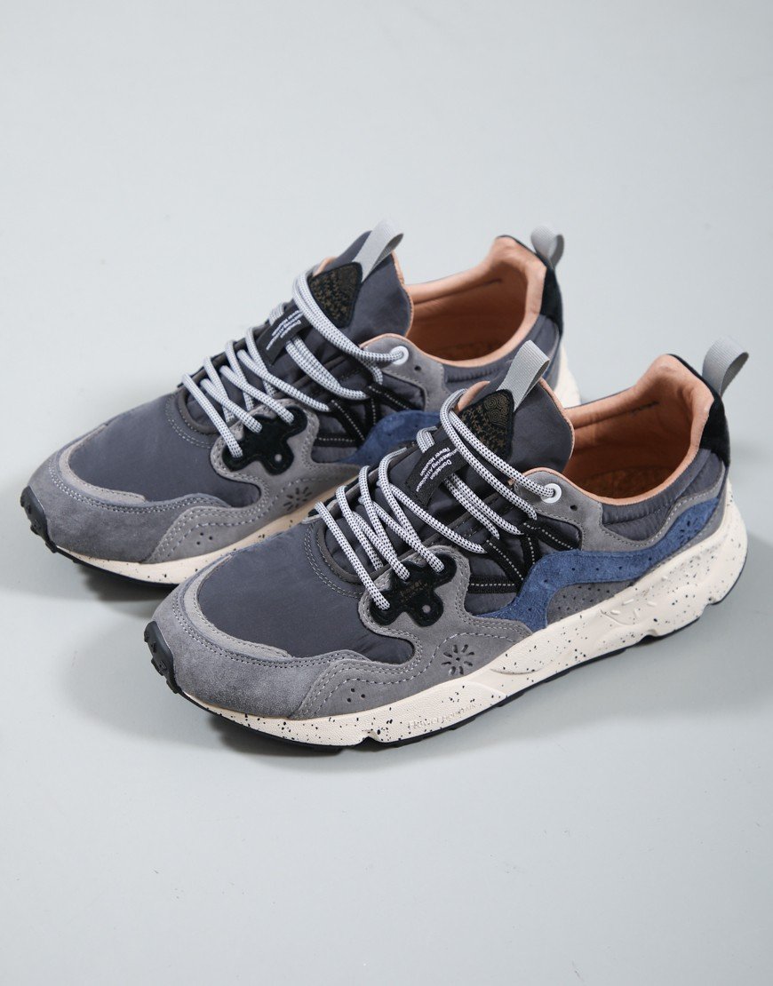 Flower Mountain Yamano 3 Trainers Dark Grey/Grey/Navy
