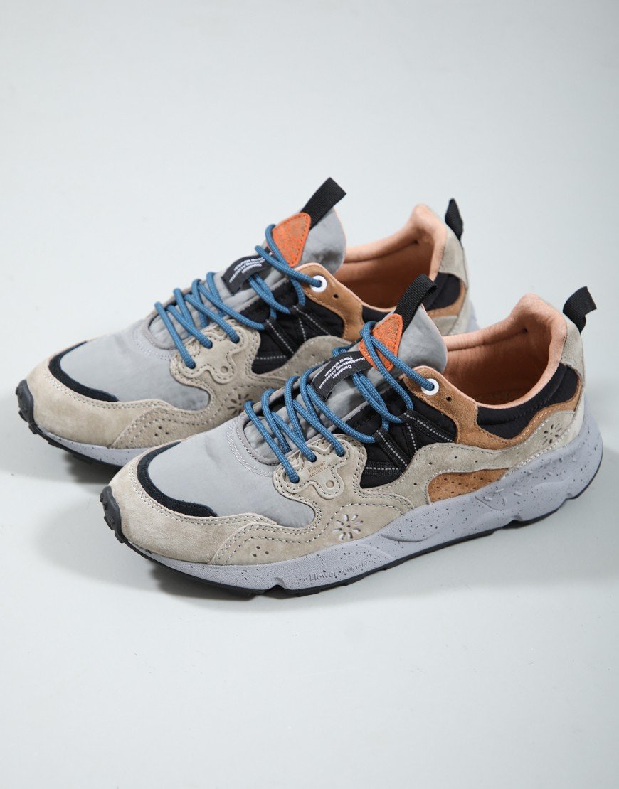 Flower Mountain Yamano 3 Trainers Dark Beige/Grey/Black