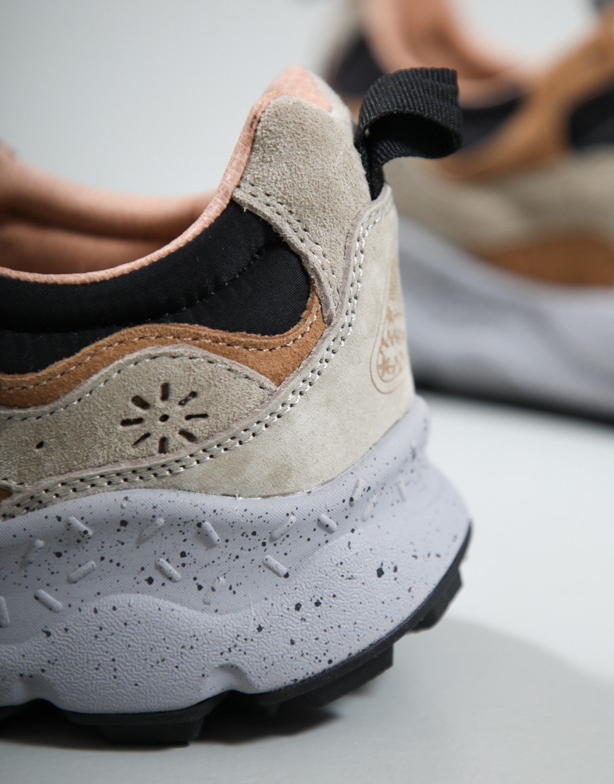 Flower Mountain Yamano 3 Trainers Dark Beige/Grey/Black