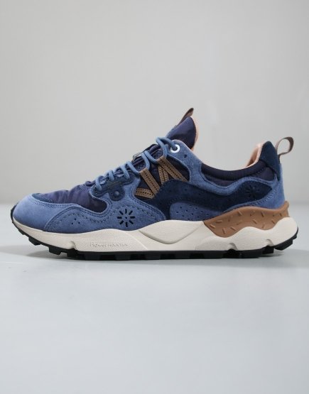 Flower Mountain Yamano 3 Trainers Navy/Blue/Brown