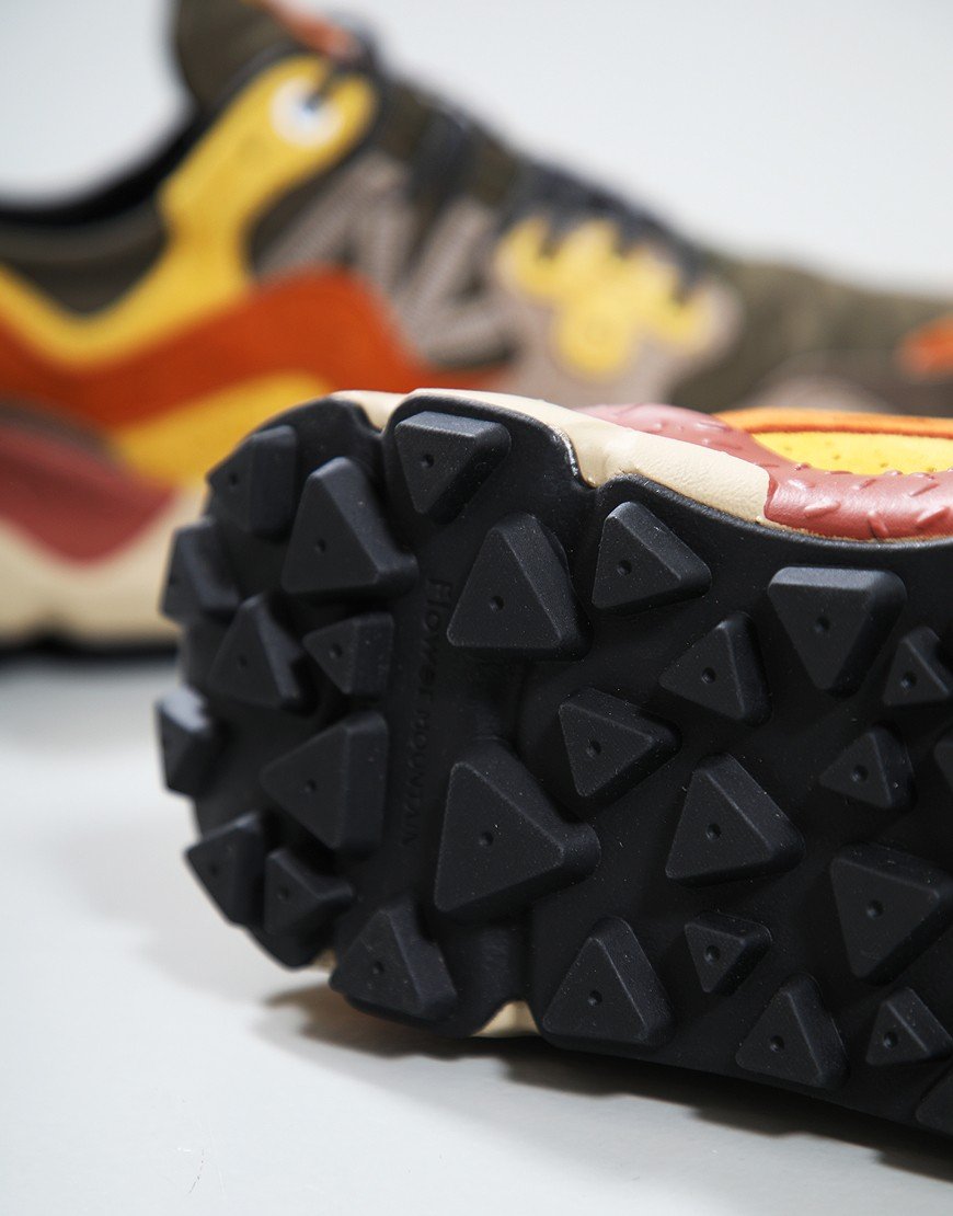 Flower Mountain Yamano 3 Trainers Grey/Yellow