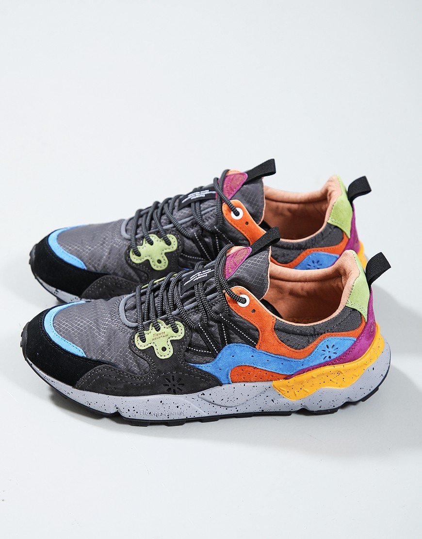Flower Mountain Yamano 3 Trainers Squared Black/Anthracite