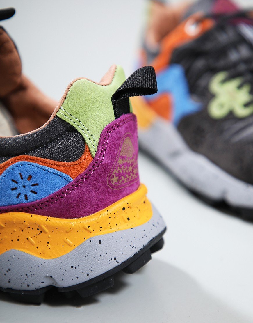 Flower Mountain Yamano 3 Trainers Squared Black/Anthracite