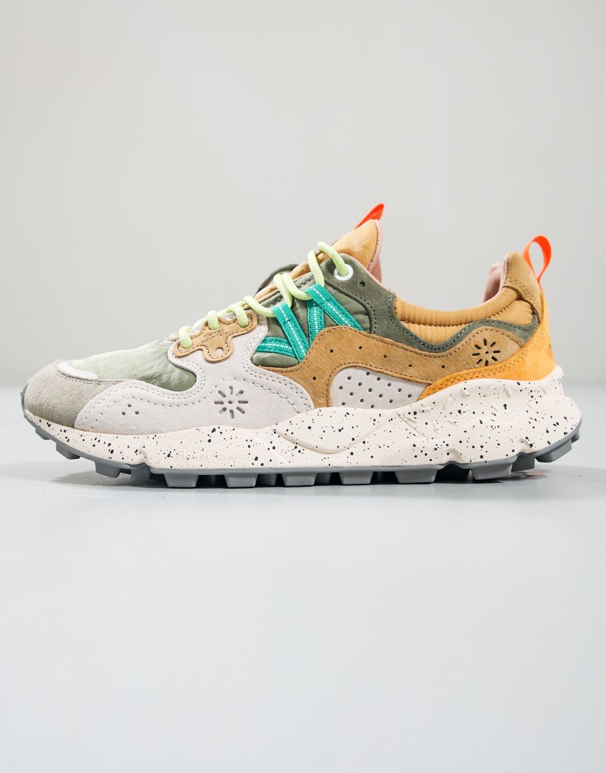 Flower Mountain Yamano 3 Trainers Grey/White/Taupe