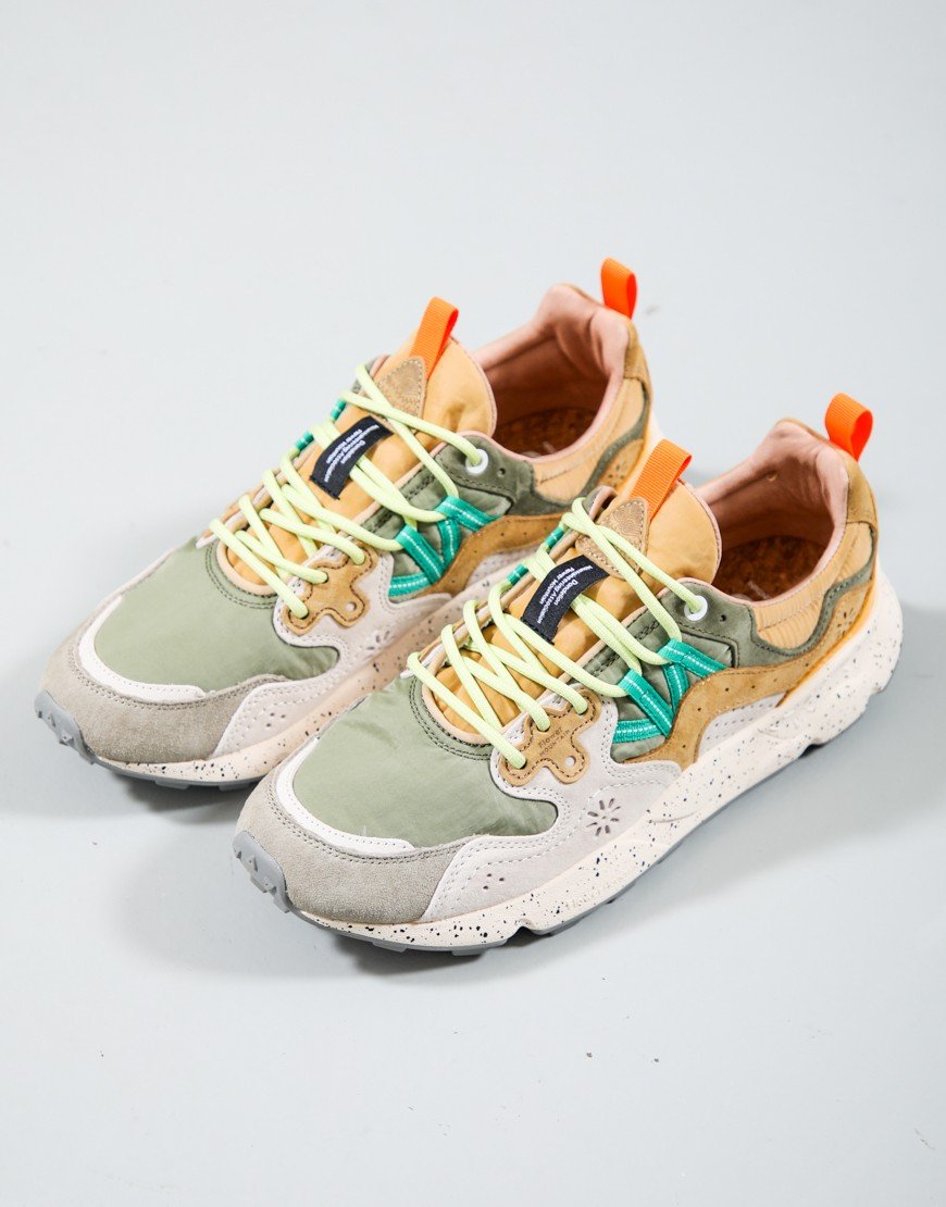 Flower Mountain Yamano 3 Trainers Grey/White/Taupe