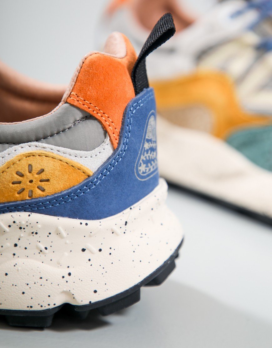 Flower Mountain Yamano 3 Trainers Grey/Petrol/Zucca