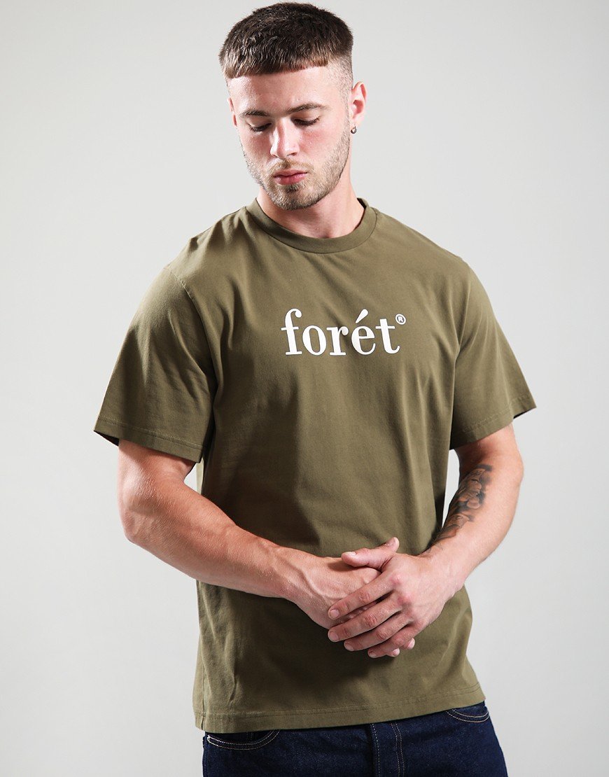 Forét Amber T-Shirt Army/Cloud