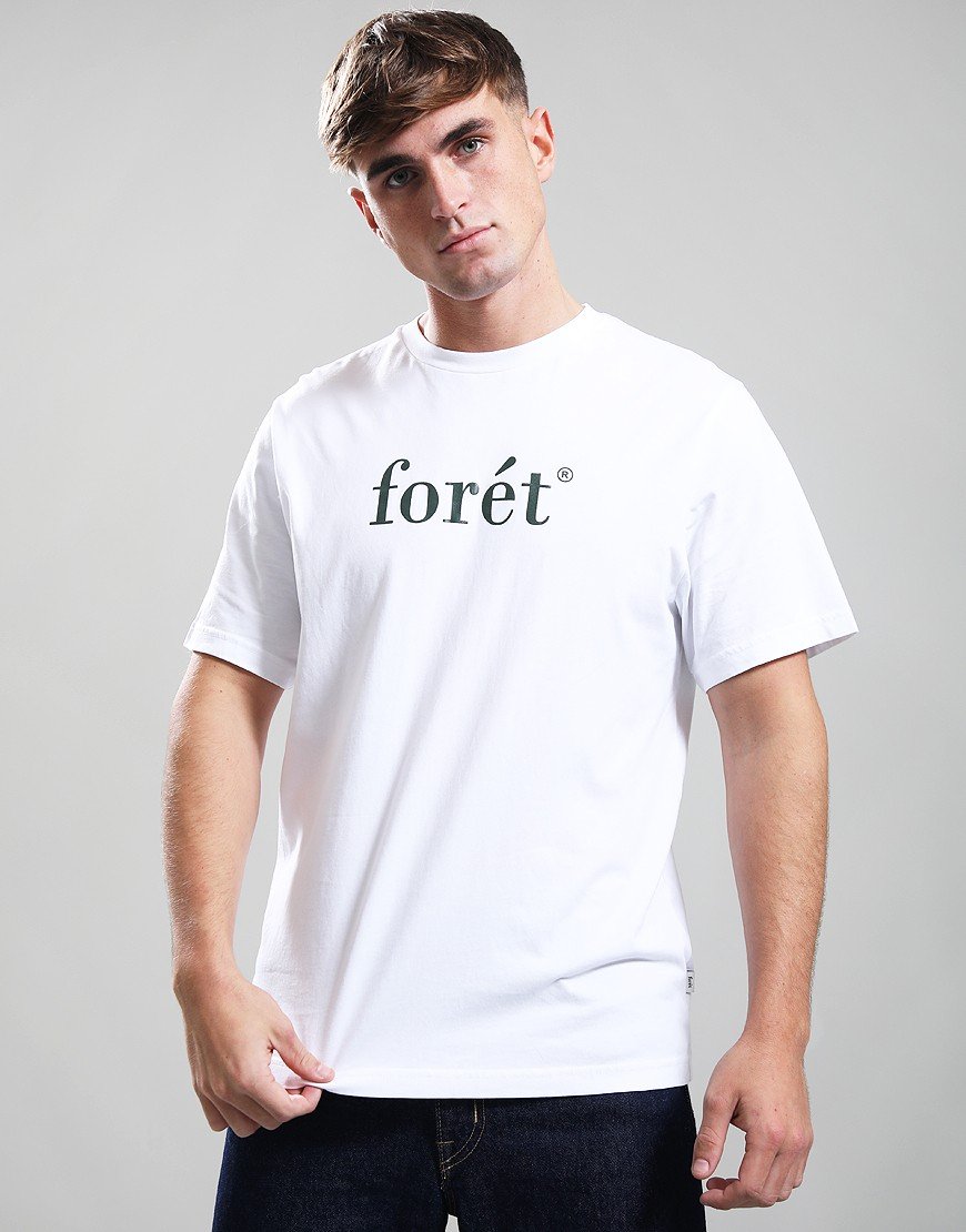 Forét Amber T-Shirt White/Green